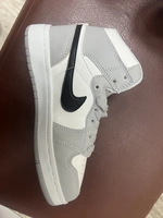 Nike Air Jordan 1 high Серые Детские (16-40) фото-2