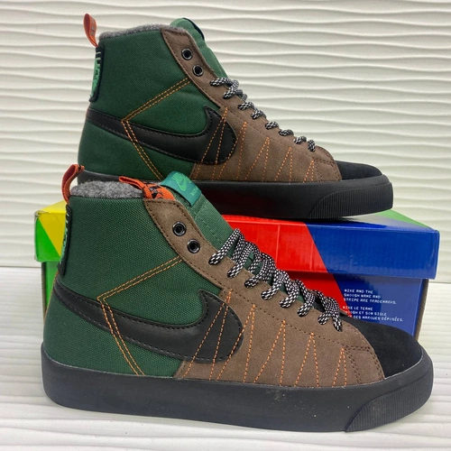 Кроссовки Nike SB Zoom Blazer Mid Premium Noble Green термо