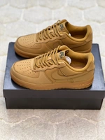 Кроссовки Nike Air Force 1 gold фото-4