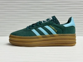 Кроссовки Adidas Gazelle Bold Green/Blue фото-2