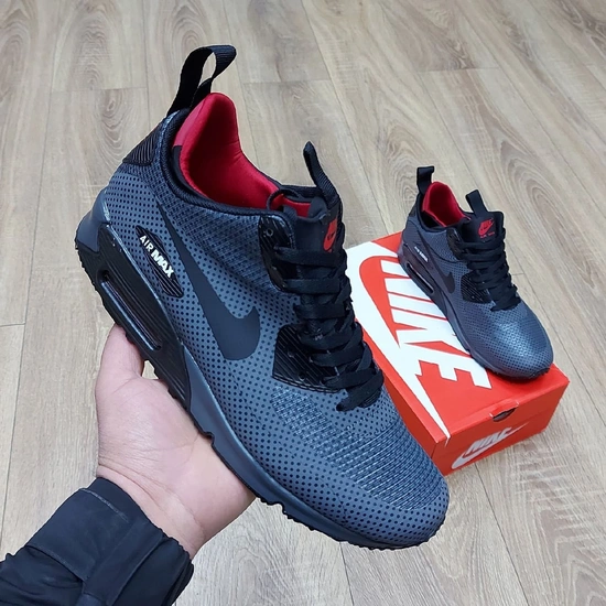 Кроссовки Nike Air Max 90 Mid Black фото-1