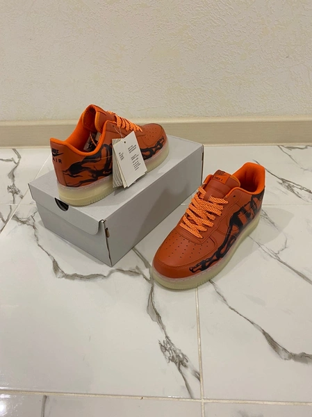 Кроссовки Nike Air Force 1 oranggeee фото-4