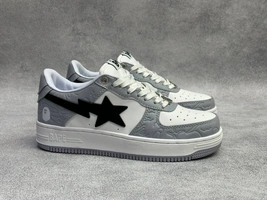 Кроссовки Bape Sta Black/Grey фото-2