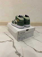 Кроссовки Nike Air Jordan 1 High Green фото-3