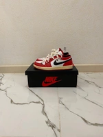 Кроссовки Nike air jordan 1 low Red фото-4