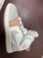 Nike Air Jordan 1 high Бежевые Детские (16-40) фото-1