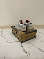 Кроссовки Nike SB Dunk Low x OFF-white Белые фото-3