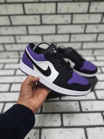 Кроссовки Nike Air Jordan 1 Low Purple фото-1