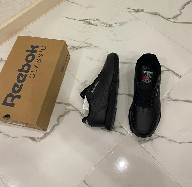 Кроссовки Reebok Classic Black фото-3