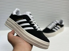 Кроссовки Adidas Gazelle Bold Black фото-6