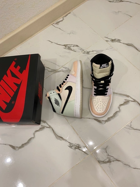 Кроссовки Nike Air Jordan 1 Retro Beige фото-6