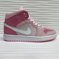 Кроссовки Nike Air Jordan 1 Mid Pink фото-4