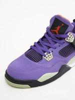 Кроссовки Nike Air Jordan 4 Retro Фиолетовые фото-7