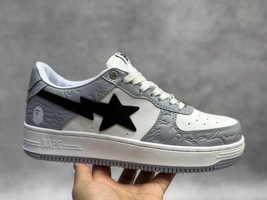 Кроссовки Bape Sta Black/Grey фото-7