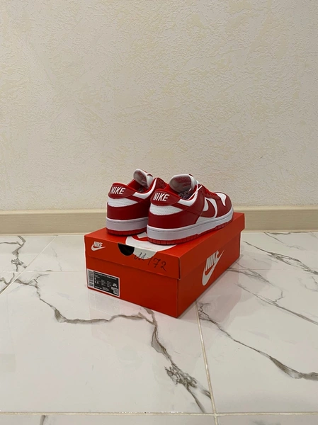 Кроссовки Nike SB Dunk Low RED фото-5