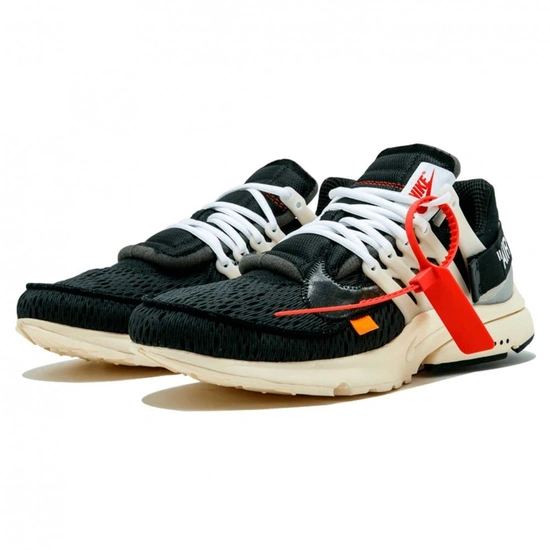 Кроссовки Nike Air Presto X Off White Black/White – Черные фото-1