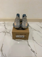 Adidas Yeezy 350 Boost v2 серо-бежевые фото-2