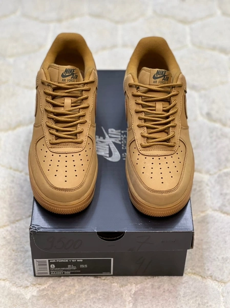 Кроссовки Nike Air Force 1 gold фото-3