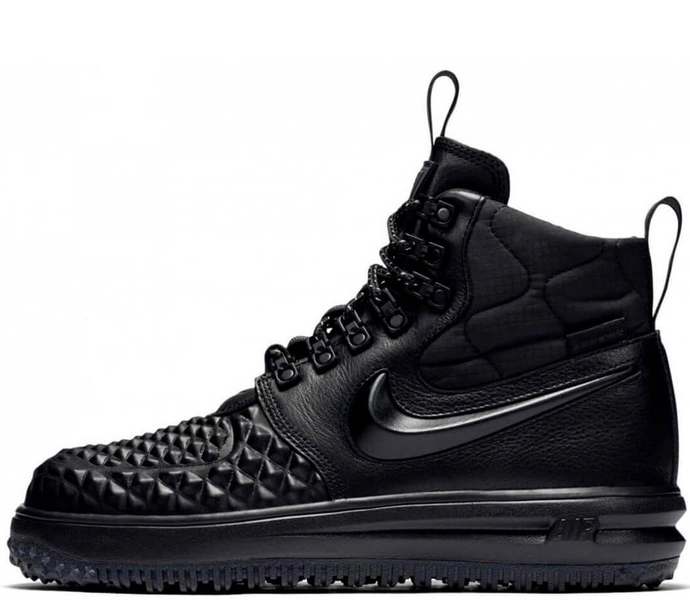 Кроссовки Nike Lunar Force 1 Duckboot All Black фото-2