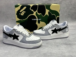 Кроссовки Bape Sta Black/Grey фото-3