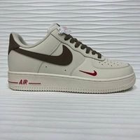 Кроссовки Nike Air Force 1 White/Brown фото-3