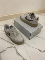 Кроссовки Nike Air Force 1 Бежевые фото-4