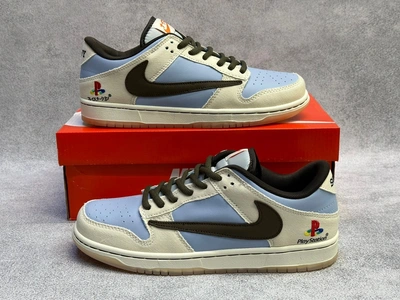 Кроссовки Nike SB Dunk Low x Travis Scott х PlayStation 5 Blue