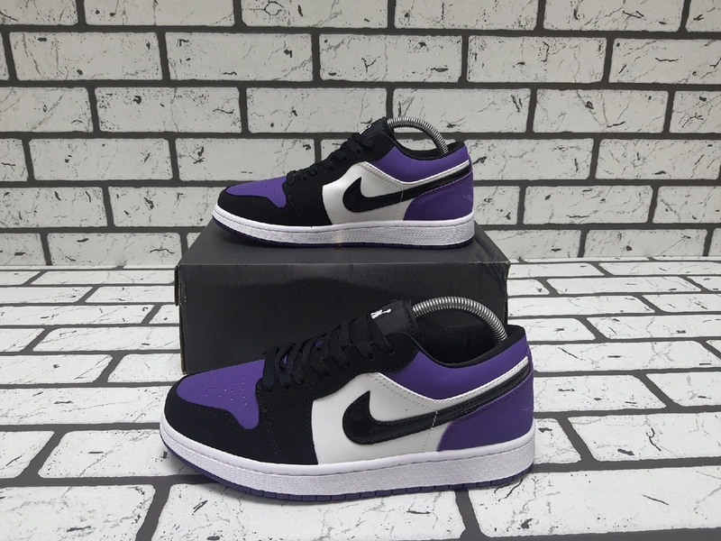 Кроссовки Nike Air Jordan 1 Low Purple фото-3