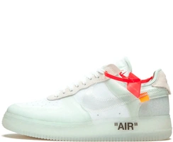 Кроссовки Nike Air Force 1 X Off White White фото-1