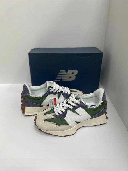 Кроссовки New Balance 327 Зеленые фото-3