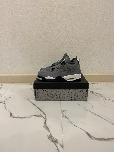 Кроссовки Nike Air Jordan 4 Retro Серый фото-4