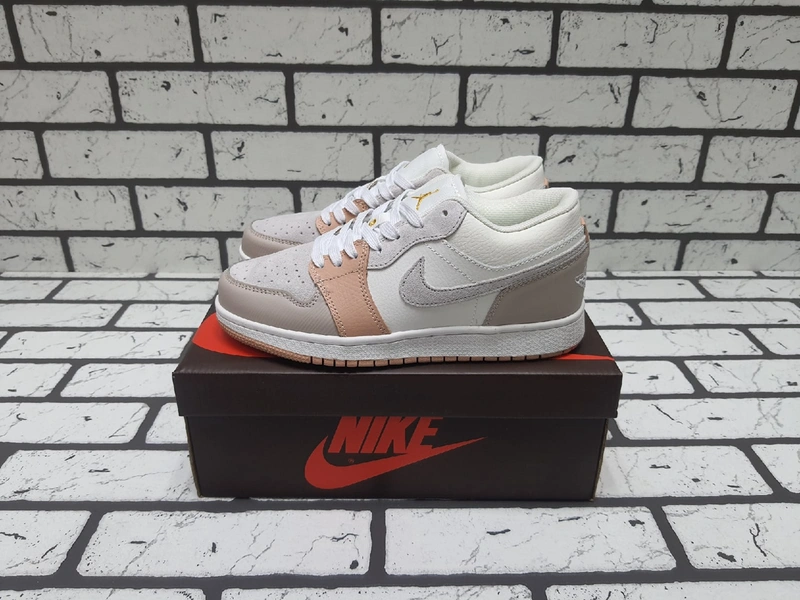 Nike Air Jordan 1 Low Cream фото-6