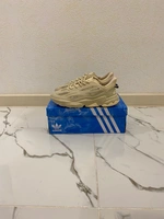 Кроссовки adidas ozweego Celox бежевые фото-6