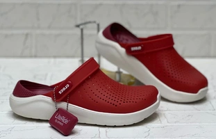 Crocs LiteRide Clog Красные фото-2