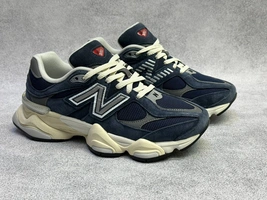 Кроссовки New Balance 9060 Dark Blue/White фото-7