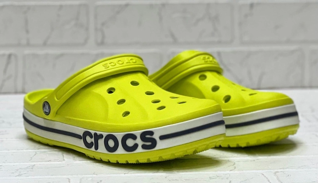 Crocs Bayaband Clog Салатовые фото-3