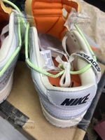 Кроссовки Nike SB Dunk Low x OFF-white Салатовые фото-7