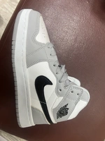 Nike Air Jordan 1 high Серые Детские (16-40) фото-1