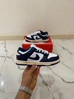 Кроссовки Nike SB Dunk Low темно-синий фото-4