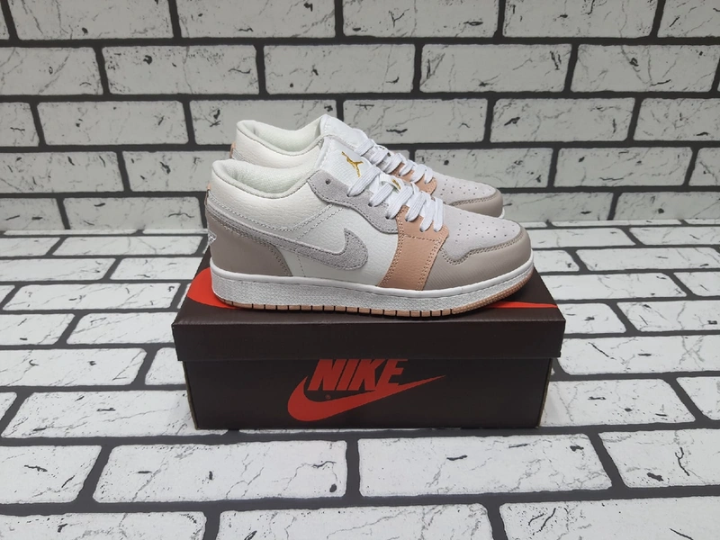 Nike Air Jordan 1 Low Cream фото-3