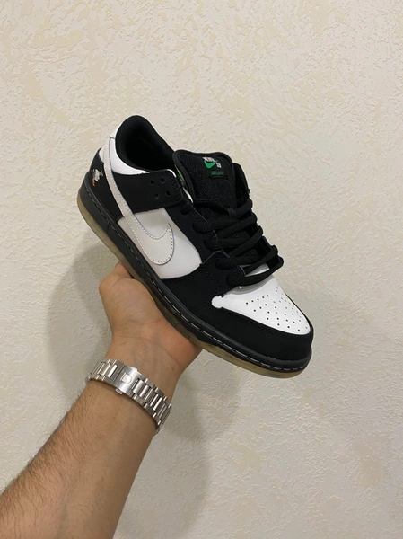 Кроссовки Nike SB Dunk Low Black/white фото-3