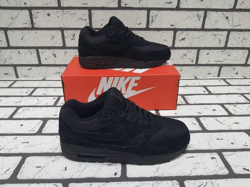 Кроссовки Nike Air Max 1 цвет Черная ночь фото-3