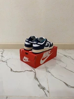 Кроссовки Nike SB Dunk Low темно-синий фото-2