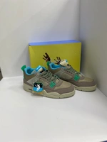 Кроссовки Nike Air Jordan 4 Retro Разноцветные фото-2