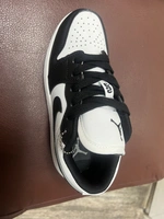 Nike Air Jordan 1 Low Черные Детские (16-40) фото-2