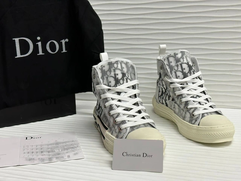 Dior B23 High Белые фото-5