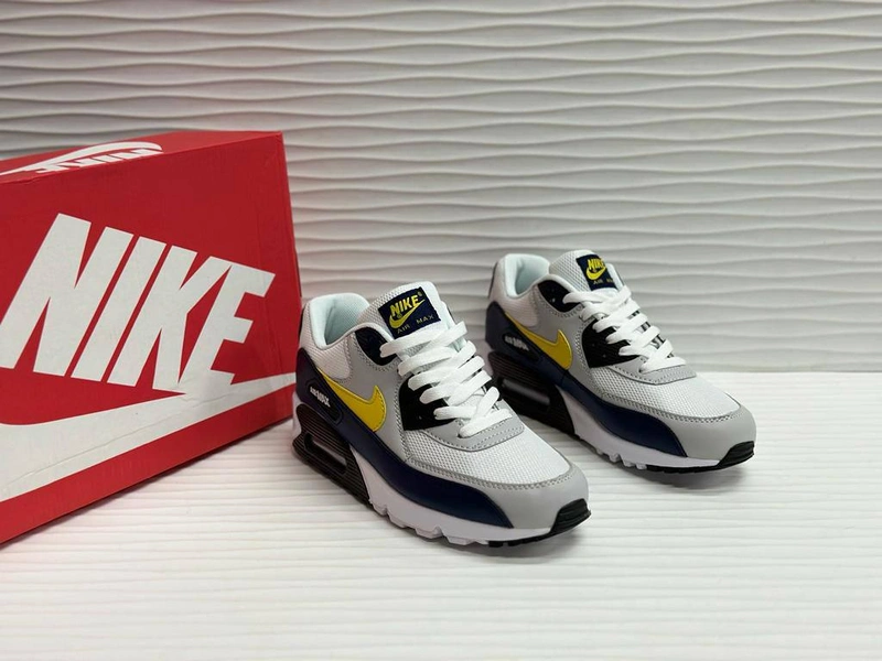 Nike Air Max 90 Blue/Yellow/White фото-5