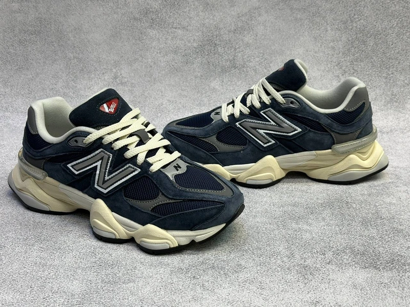 Кроссовки New Balance 9060 Dark Blue/White фото-3