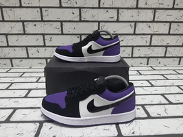 Кроссовки Nike Air Jordan 1 Low Purple фото-3