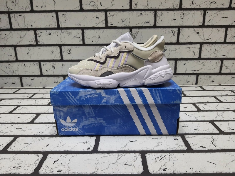 Кроссовки Adidas Ozweego цвет Бежевые фото-6